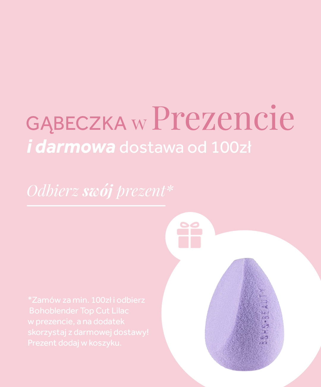 gąbeczka w prezencie
