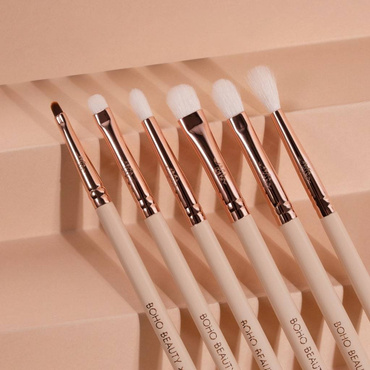 Boho x Komunikatywnie Zestaw 7 pędzli do makijażu oczu