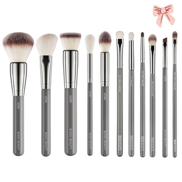 Zestaw 11 Pędzli do Makijażu Gąbeczka Gratis na Prezent