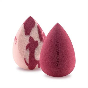 Zestaw 2 Gąbki do Makijażu Berry Regular z Pinky Berry Medium Cut