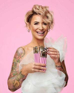 Boho x Marzena Tarasiewicz ZESTAW 18 Pędzli do Makijażu