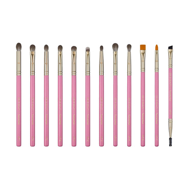 Boho x Marzena Tarasiewicz ZESTAW 12 Pędzli do Makijażu Oczu