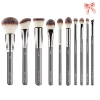 Zestaw 10 Pędzli do Makijażu ONLY VEGAN