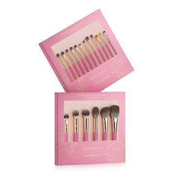 Boho x Marzena Tarasiewicz ZESTAW 18 Pędzli do Makijażu