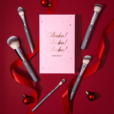 Zestaw Pędzli do Makijażu Twarzy 5 Pcs vegan