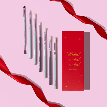 Zestaw 7 pędzli do oczu Basic