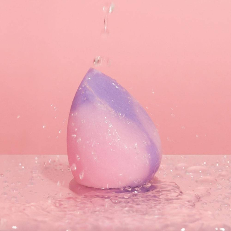 Bohoblender Gąbka do makijażu Medium Cut Lilac Rose