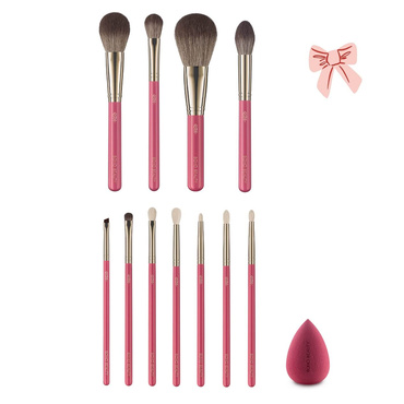 Rose Touch Zestaw 11 Pędzli na Prezent Gąbeczka Gratis