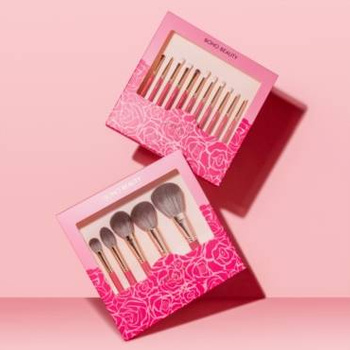 Rose Touch Zestaw 16 Pędzli do Makijażu